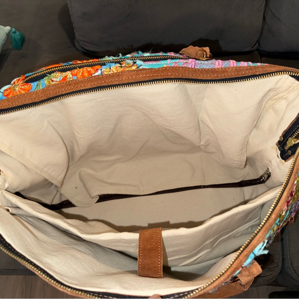 Free People Marrakesh Patched Weekender bag - Picture 13 of 16